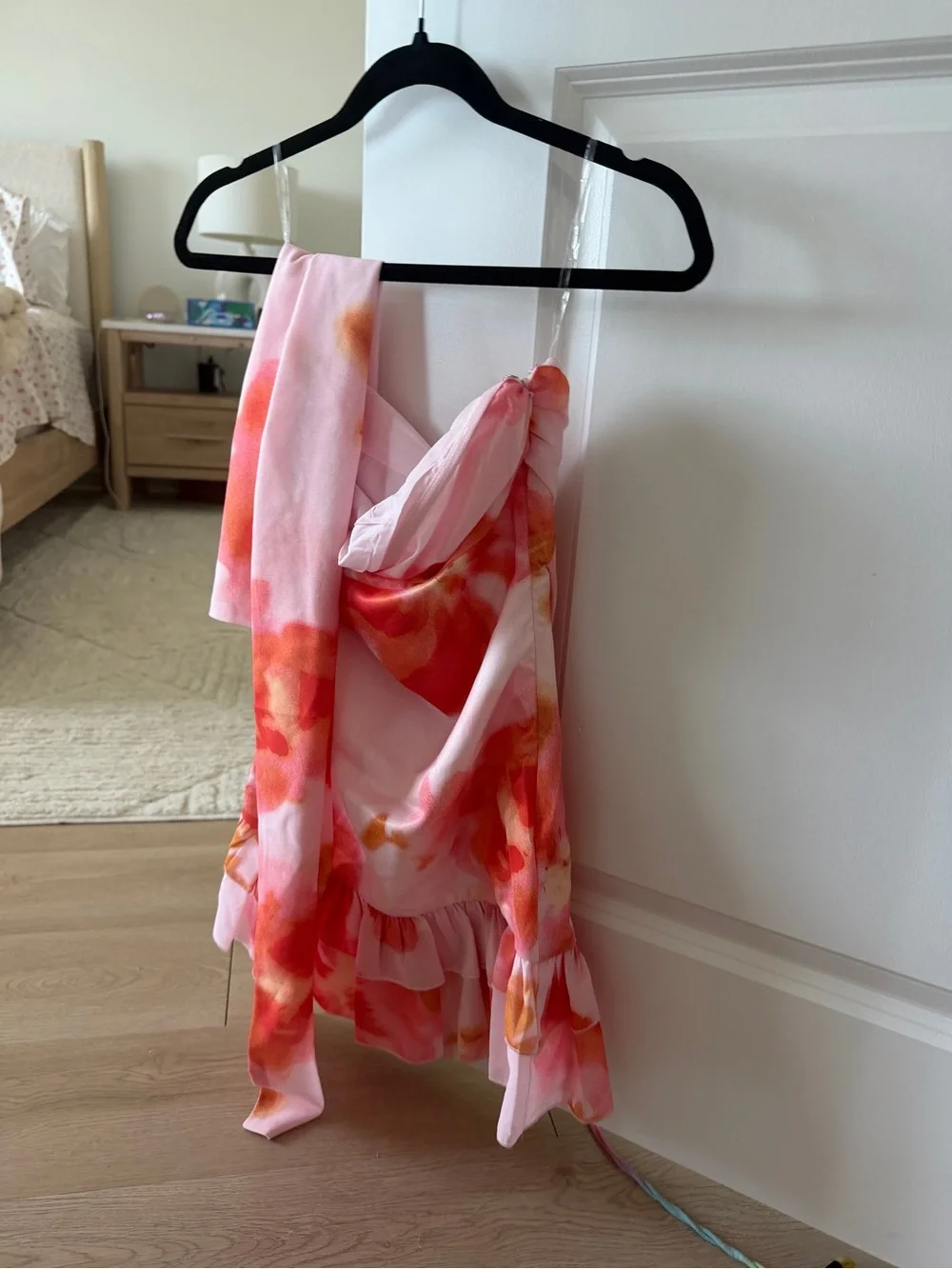 Peppermayo man on scarf strapless mini dress - Picture 2 of 2